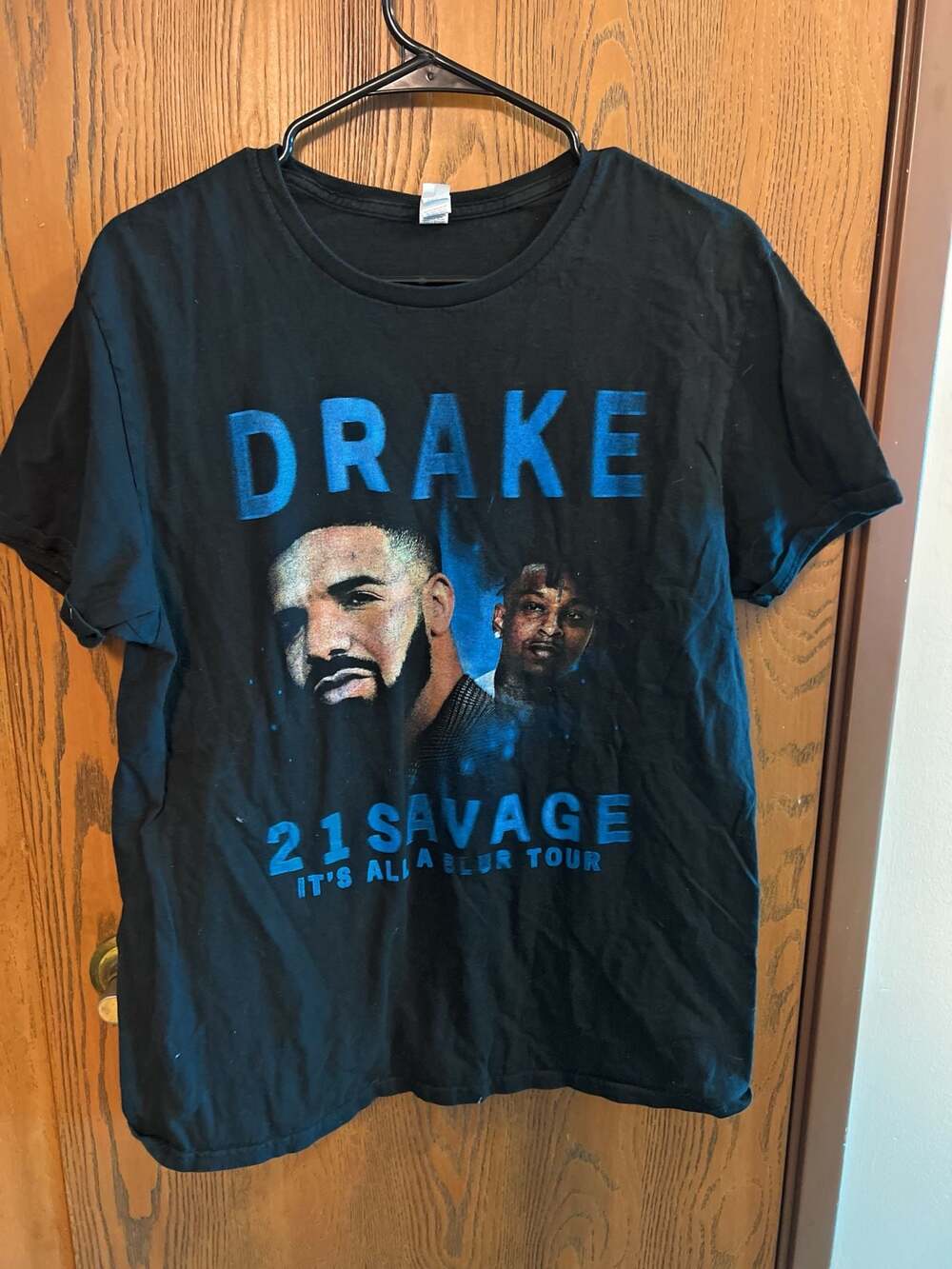 Drake & 21 Savage It's All A Blur Tour Graphic T-Shirt